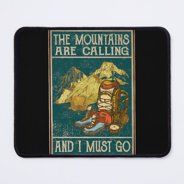 Item preview, Hiking - The mountains are calling and I must go designed and sold by reenea84.