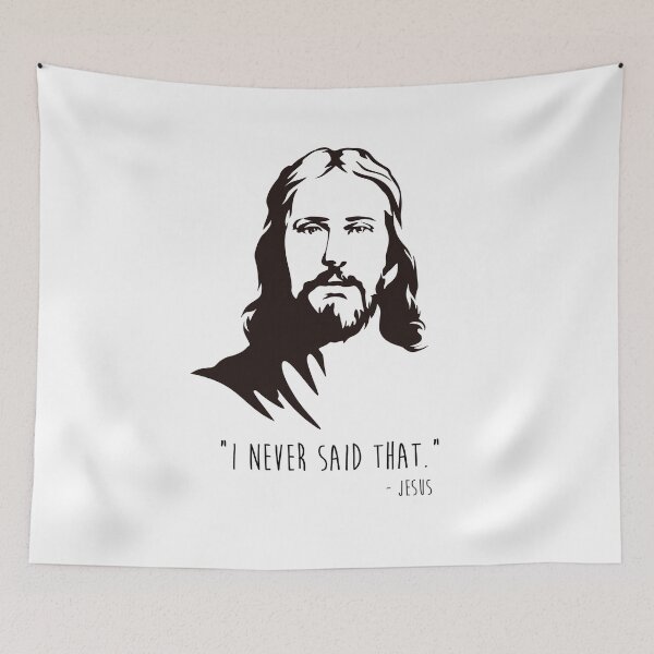 Item preview, Funny Jesus Quote  designed and sold by Urosek.