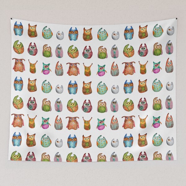 Item preview, Funny Owls designed and sold by Ala Muk.