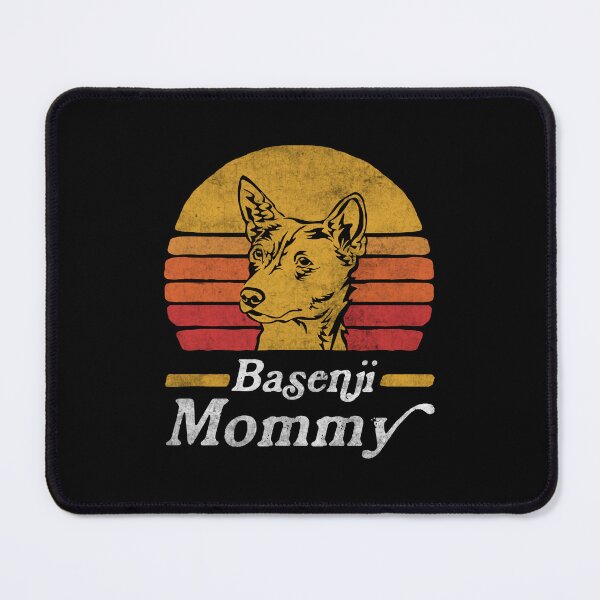 Item preview, Retro Vintage Basenji Mommy designed and sold by More Cute Dogs.