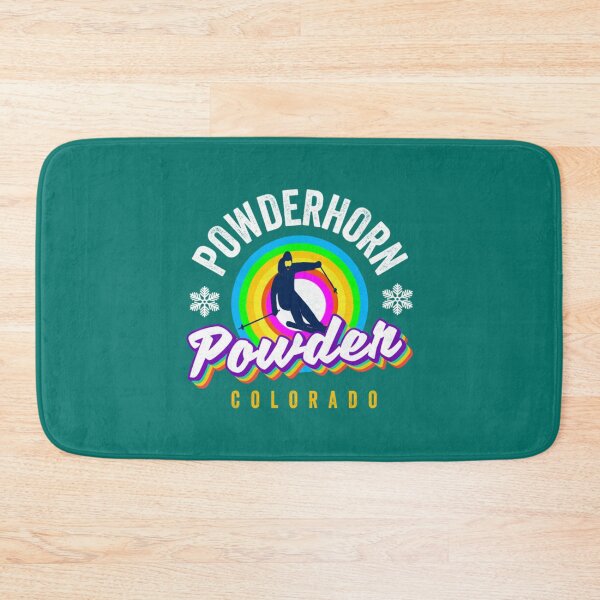 Item preview, Powderhorn Ski Colorado Retro Color Powder Co skiing Gear Pullover    designed and sold by ClaraDeenaz.