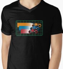 Tron Light Cycles Men's V-Neck T-Shirt