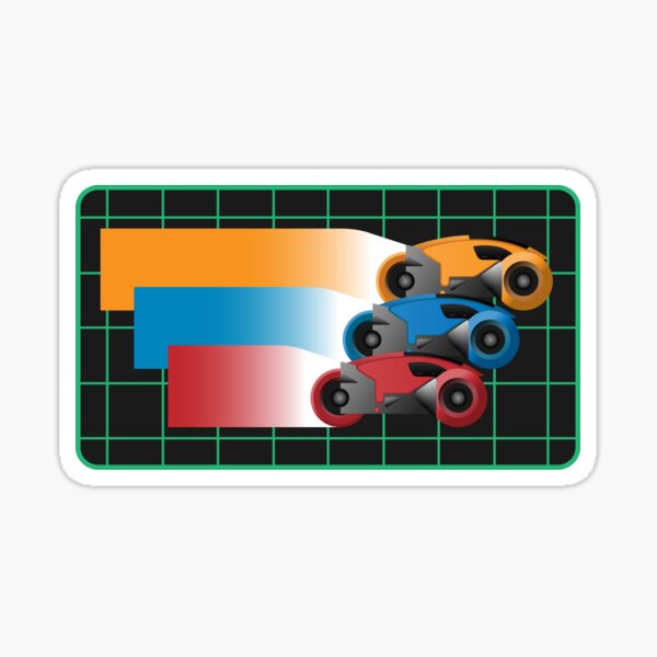 Tron Light Cycles Sticker
