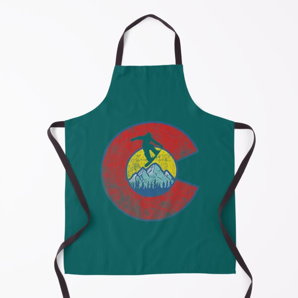 Item preview, Retro Colorado Flag Snowboarder Tee - Snowboarding Mountain designed and sold by ClaraDeenaz.
