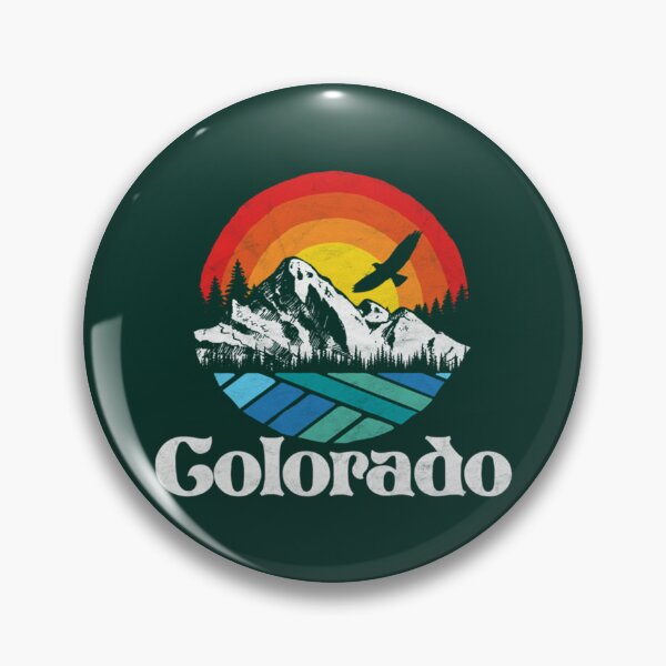 Item preview, Retro Colorado Mountains Distressed   designed and sold by ClaraDeenaz.
