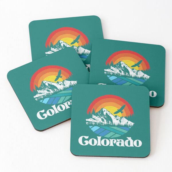 Item preview, Retro Colorado Mountains Distressed   designed and sold by ClaraDeenaz.