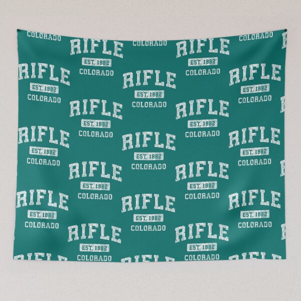 Item preview, Rifle Colorado CO Vintage Sports Established Design Pullover   designed and sold by ClaraDeenaz.