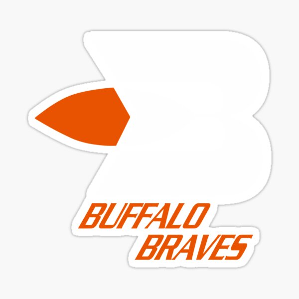 Buffalo Braves Logo Merchandise Sticker for Sale by KurtissDutton