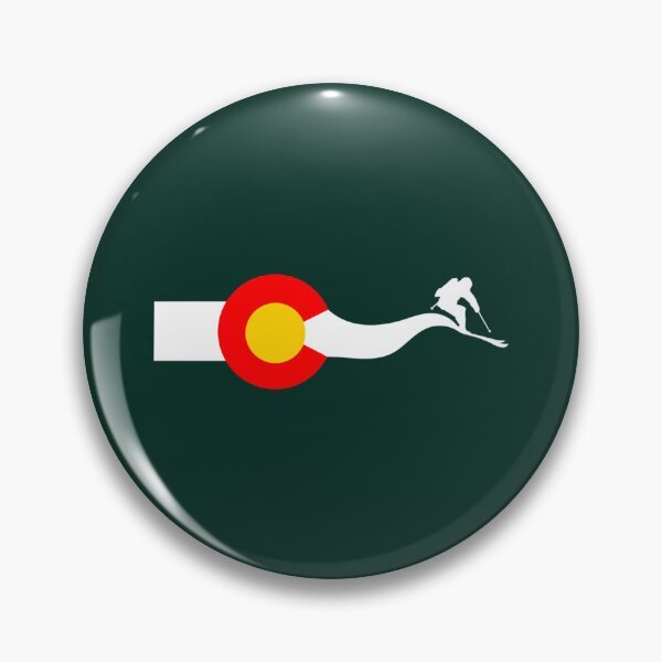 Item preview, Ski Colorado Flag   designed and sold by ClaraDeenaz.