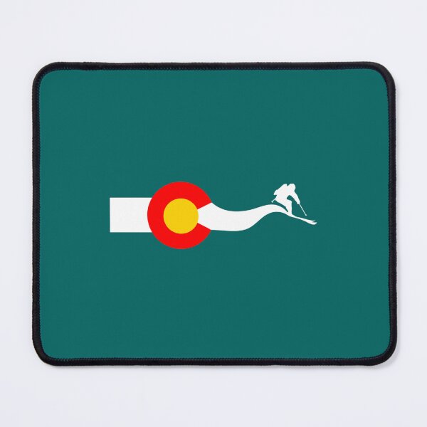 Item preview, Ski Colorado Flag   designed and sold by ClaraDeenaz.