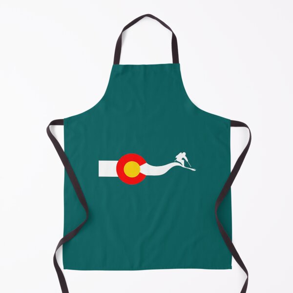 Item preview, Ski Colorado Flag designed and sold by ClaraDeenaz.