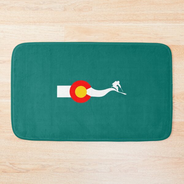 Item preview, Ski Colorado Flag   designed and sold by ClaraDeenaz.