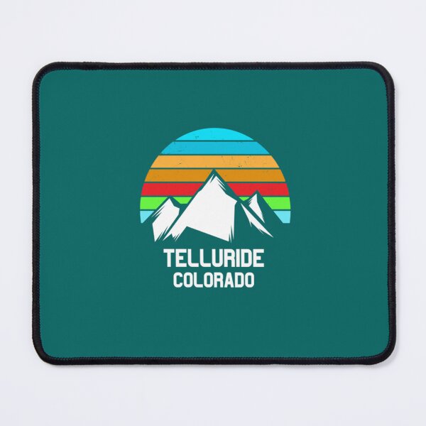 Item preview, Telluride Colorado Retro Colors Light Distress Circle Pullover   designed and sold by ClaraDeenaz.