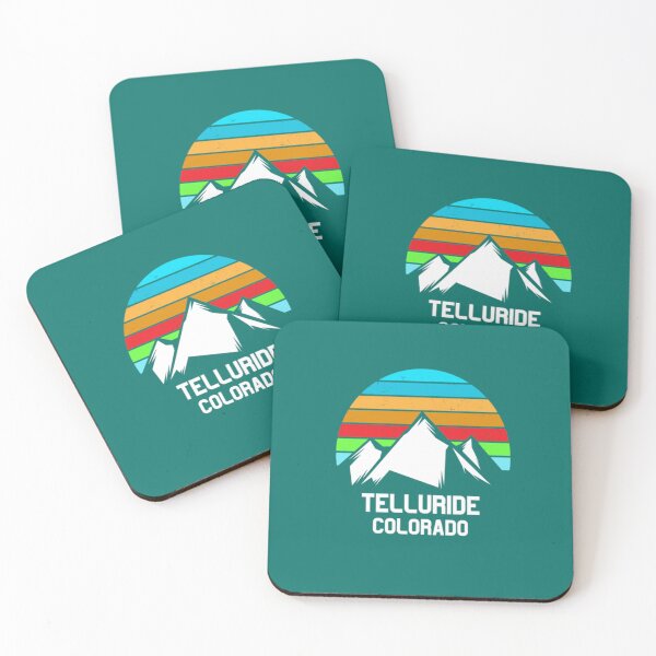 Item preview, Telluride Colorado Retro Colors Light Distress Circle Pullover   designed and sold by ClaraDeenaz.