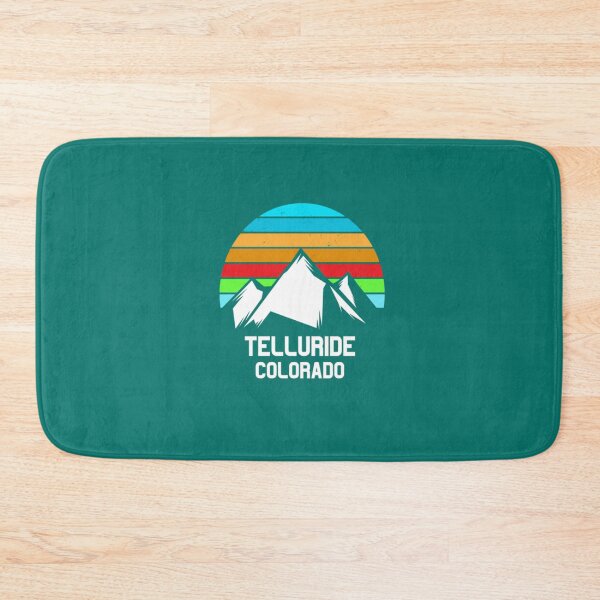 Item preview, Telluride Colorado Retro Colors Light Distress Circle Pullover   designed and sold by ClaraDeenaz.