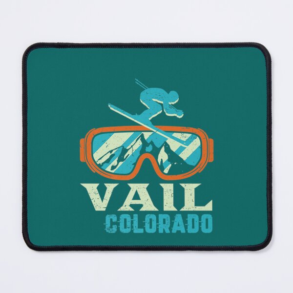 Item preview, Vail Colorado Mountain Vintage Retro Skiing and Snowboarding Premium   designed and sold by ClaraDeenaz.