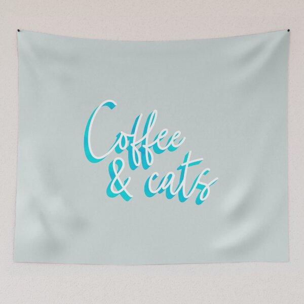Item preview, Coffee & Cats designed and sold by KatyClemmans.