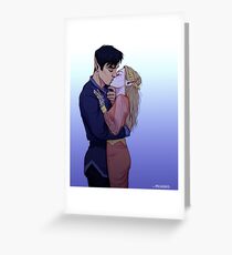Rhysand and Feyre Greeting Card