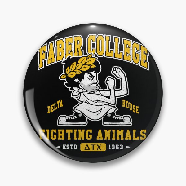 Item preview, Faber College - Vintage Distressed Toga Party Mascot - Fighting Animals designed and sold by Nemons.