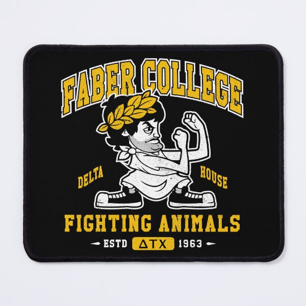 Item preview, Faber College - Vintage Distressed Toga Party Mascot - Fighting Animals designed and sold by Nemons.