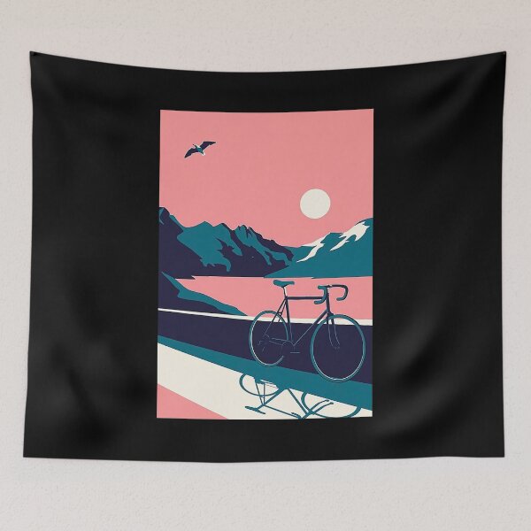 Item preview, Cycling Bicycle Art   designed and sold by koenhfu06.