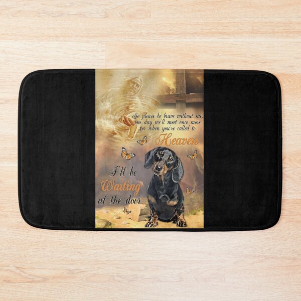 Item preview, Dachshund Waiting At The Door art designed and sold by cevyl49.