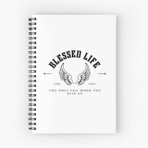 Item preview, Blessed life  (black logo) designed and sold by Disturbed-Mind.