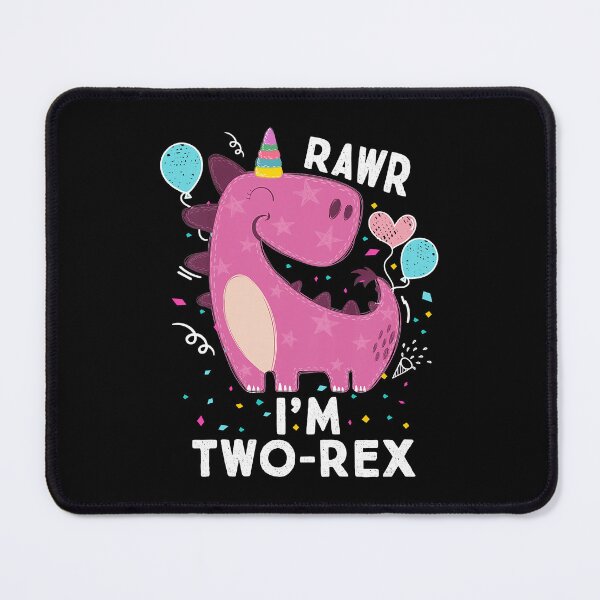 Item preview, Rawr I'm Two Rex 2nd Birthday Gifts 2 Year Old Dinosaur designed and sold by MalloWilli.
