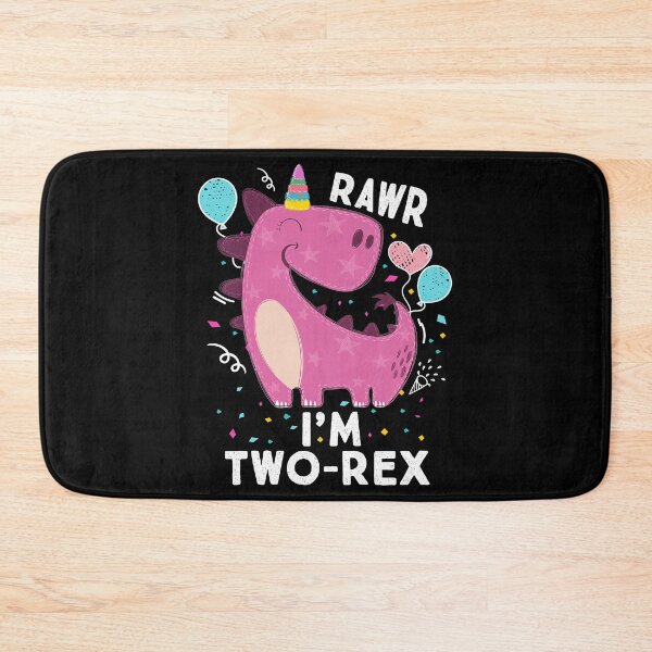 Item preview, Rawr I'm Two Rex 2nd Birthday Gifts 2 Year Old Dinosaur designed and sold by MalloWilli.