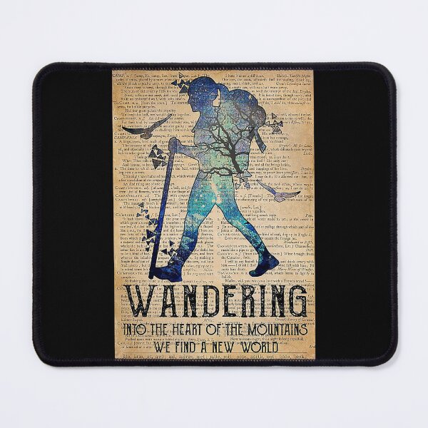 Item preview, Hiking -Wandering into the heart of the mountains We Find A New World designed and sold by reenea84.