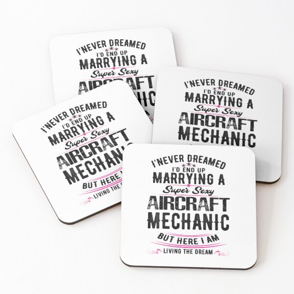 Item preview, Aircraft Mechanic Wife Never Dreamed designed and sold by aryagiri.
