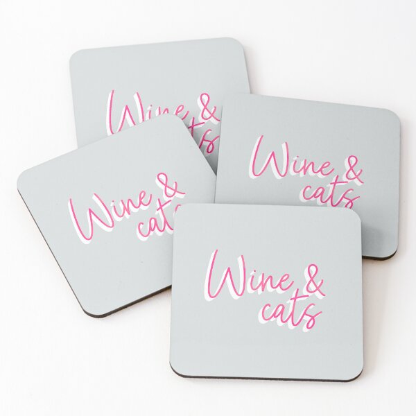 Item preview, Wine & Cats designed and sold by KatyClemmans.