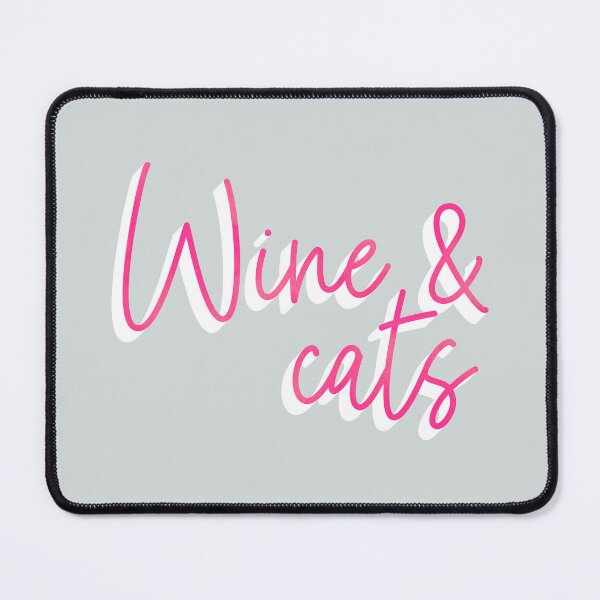 Item preview, Wine & Cats designed and sold by KatyClemmans.