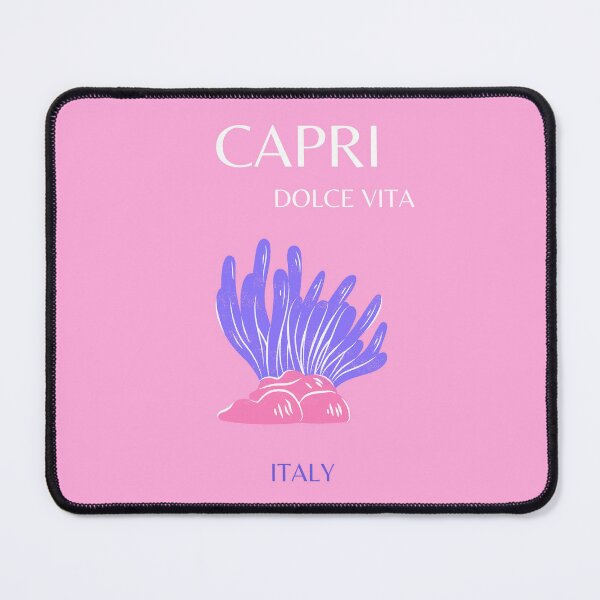 Capri Pastel Pink Preppy Aesthetic Print Poster for Sale by