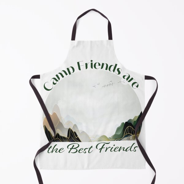 Item preview, Camp Friends are the Best Friends - Green Mountains designed and sold by Unaiza Khalid.