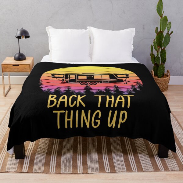 Item preview, Back That Thing Up Funny RV Camping Camper designed and sold by BennetJaco.