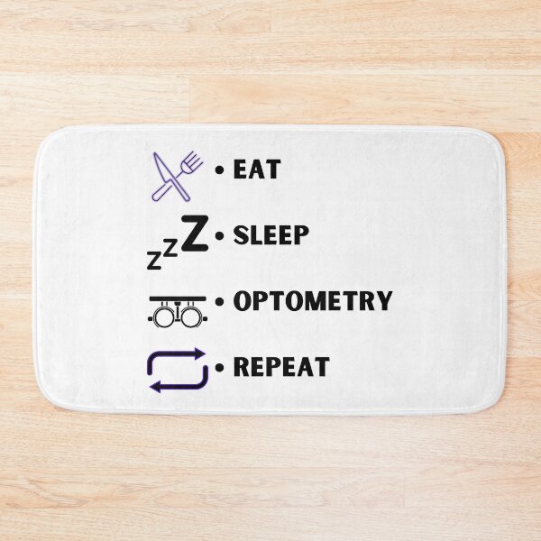 Item preview, Eat Sleep Optometry Repeat Funny T-shirt men gift women gift designed and sold by InnovantDesigns.