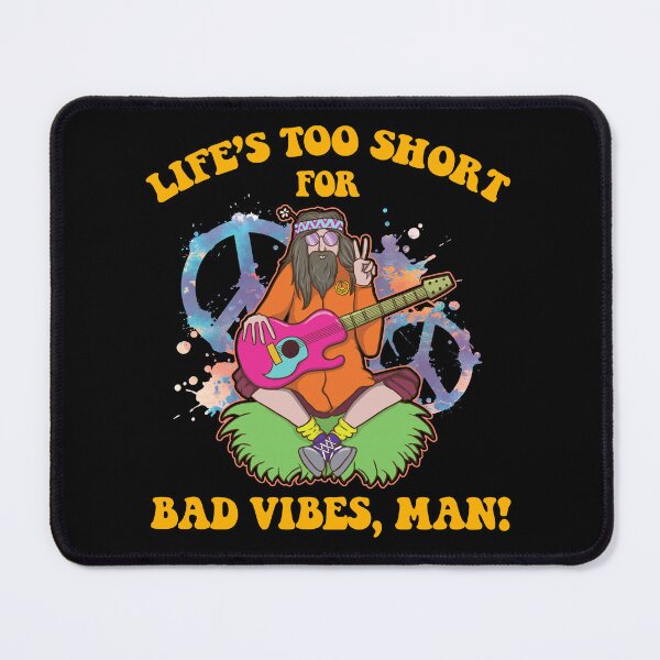 Item preview, Hippie World Peace Good Vibes Playing With Guitar In The Grass designed and sold by UniQueensShop.