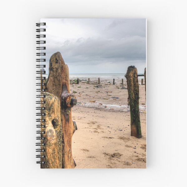 Item preview, Worn Groyne At Sandsend Beach, Yorkshire, UK designed and sold by Paul Thompson Photography.