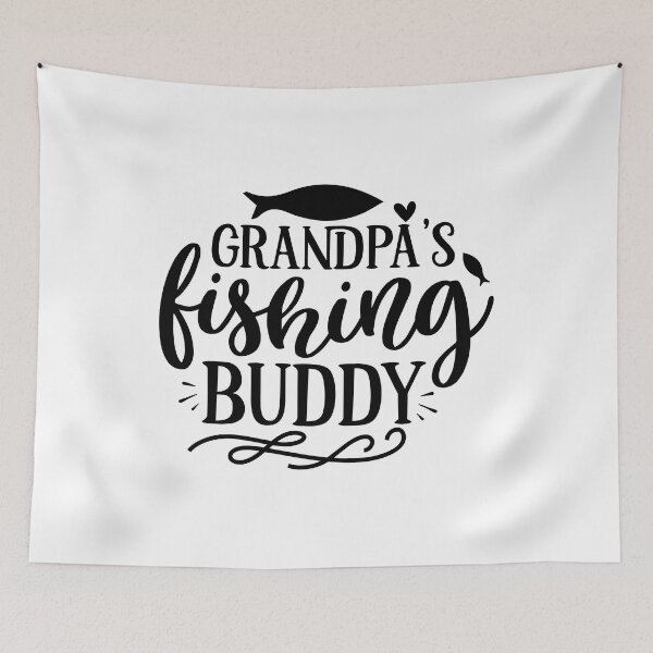 Item preview, Grandpas Fishing Buddy| Fishing Quotes| Grandpa Gift designed and sold by Trendyt-shirt20.