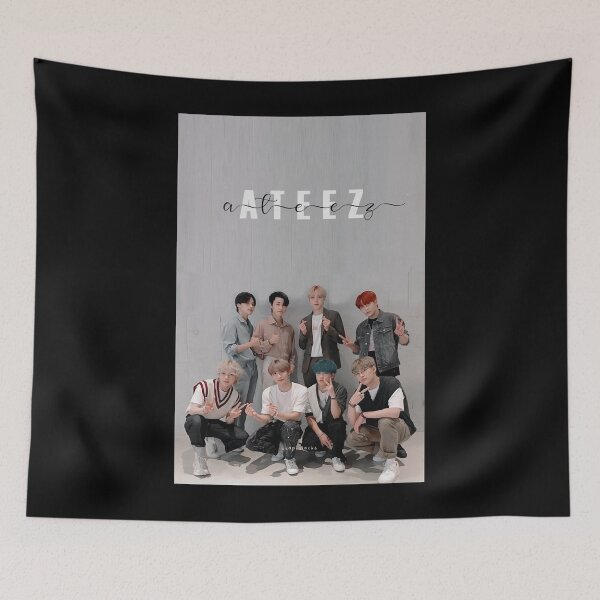 Item preview, Men Women Premium Ateez Light Great Model Blue Funny Men Fan designed and sold by JadeMckay083.