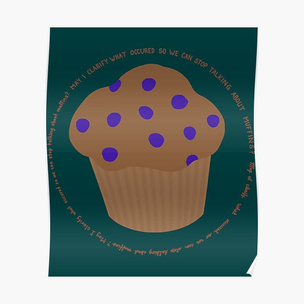 "Johnny depp trial muffin meme " Poster for Sale by BellGrant Redbubble