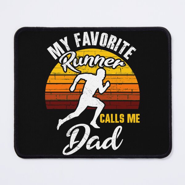 Item preview, My Favorite Runner Calls Me Dad Funny Cross Country Running Essential T-Shirt designed and sold by dianesandraon.