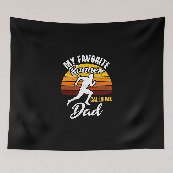Item preview, My Favorite Runner Calls Me Dad Funny Cross Country Running Essential T-Shirt designed and sold by dianesandraon.