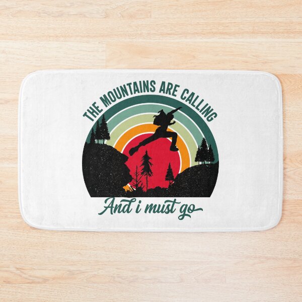 Item preview, The mountains are calling and I must go designed and sold by Unaiza Khalid.
