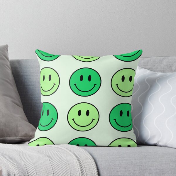 Item preview, Green Smiley Faces Pattern designed and sold by q-carroll.