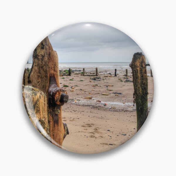 Item preview, Worn Groyne At Sandsend Beach, Yorkshire, UK designed and sold by Paul Thompson Photography.