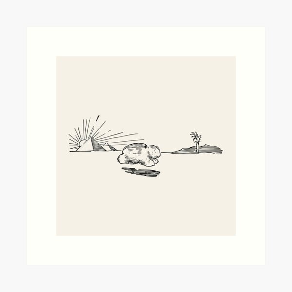 Item preview, Wombat In The Desert (Edward Burne-Jones) designed and sold by Texterns.
