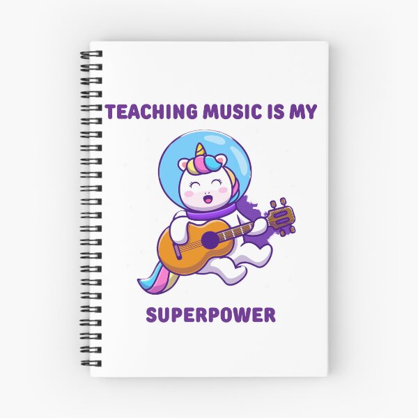 Item preview, Teaching Music Is My Superpower  designed and sold by bsrishika.