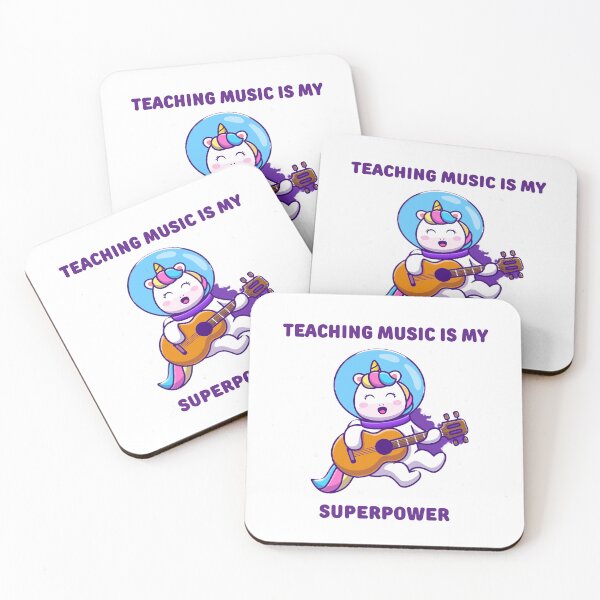 Item preview, Teaching Music Is My Superpower  designed and sold by bsrishika.